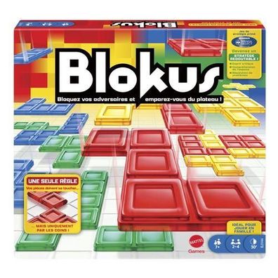 Gesellschaftsspiel Mattel Blokus Gelb strategisch