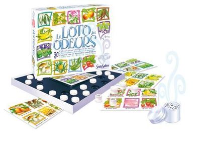 Lernspiel Sentosphere Le Loto Des Odeurs Multicolor