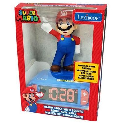 Kinderwecker Lexibook Super Mario mit Soundeffekten
