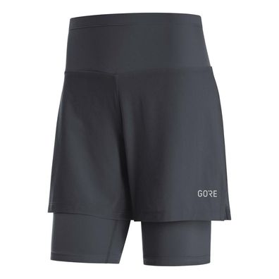 Short Gorewear R5 2In1 hoch atmungsaktiv schwarz