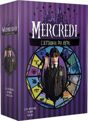 Strategiespiel Asmodee Mercredi L'Attaque Du Hyde mehrfarbig
