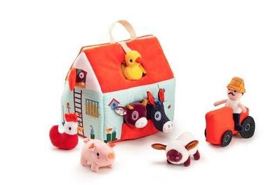 Spielzeug Lilliputiens Ma Premiere Ferme bunt