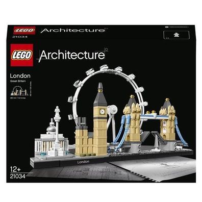 Bauset LEGO Architecture 21034 London mehrfarbig