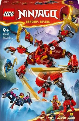 Lego Ninjago 71812 KAI Ninja Kletterroboter Rot/Gold
