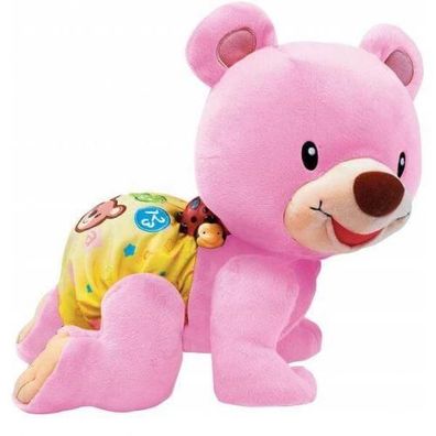 Interaktive Plésch VTech Ourson 1 2 3 Suis-Moi Rose