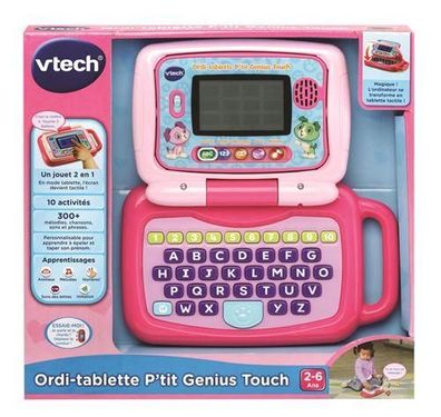 Lerncomputer VTech P'Tit Genius Touch Mauve