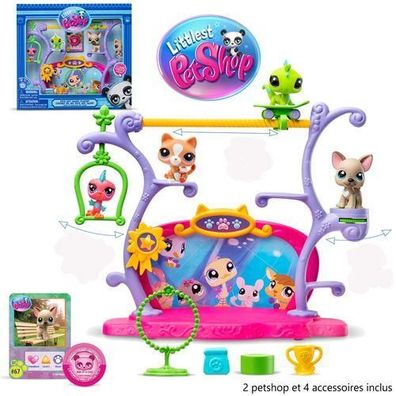 Figurine Bandai Coffret 2 Littlest Petshop Pets Got Talent