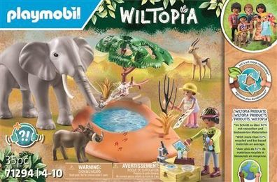 Spielzeug Playmobil Wiltopia 71294 Explorateurs mit Savannentieren