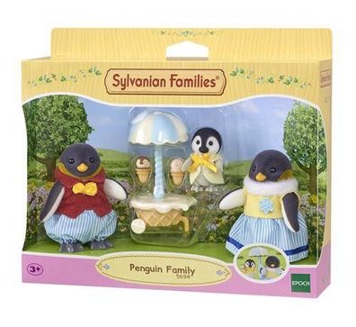 Figurine Sylvanian Families Familie Pinguin mehrfarbig