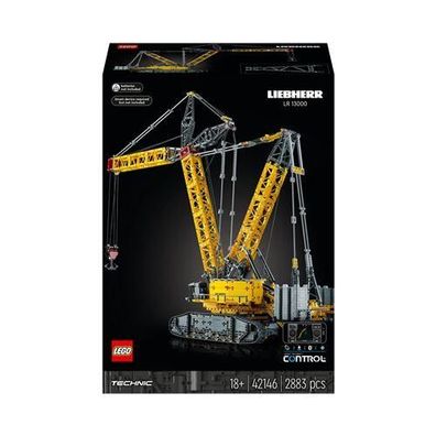Bausteine LEGO Technic 42146 Liebherr LR 13000 Kettenkran Gelb/Grau