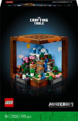 Bauspielzeug LEGO Minecraft 21265 L'ßtabli braun/grén