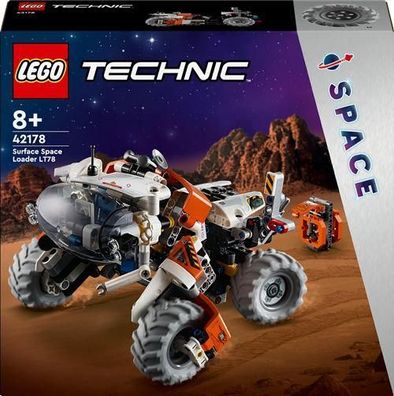 Technic LEGO 42178 La Chargeuse Spatiale De Surface Lt78 Weiß/Grau