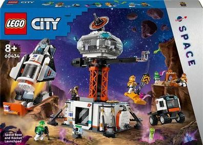 Bausatz LEGO City 60434 Raumstation und Raketenstartbasis