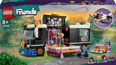 Lego Friends 42619 Le Tourbus De La Star De La Pop