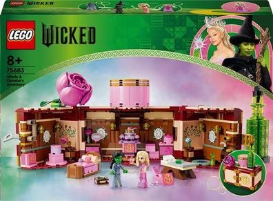 Bauset LEGO Wicked 75683 Das Schlafsaal von Glinda und Elphaba