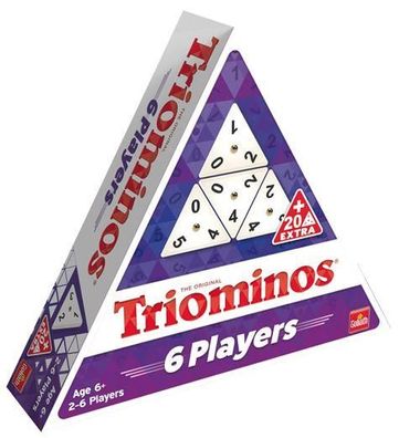 Gesellschaftsspiel Goliath Triominos 6 Spieler bunt
