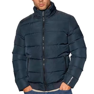 Doudoune Superdry Track Sports Puffer Blau