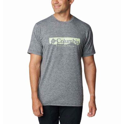 T-Shirt Columbia Kwick Hike Grau