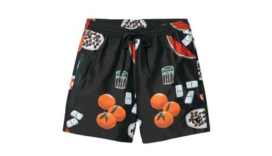 Badehose Carhartt Slater Swim Trunks Schwarz