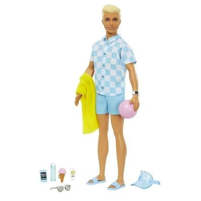 Puppe Barbie Ken Strandoutfit