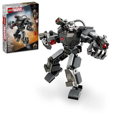 Bauset LEGO Marvel Warmachine Mech grau