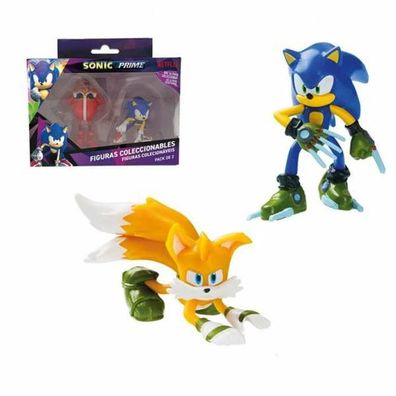 Figurine Sonic Set 6,5 cm Mehrfarbig