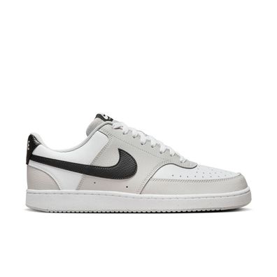 Sneaker Nike Court Vision Low Grau Nebel/Schwarz-Weiß