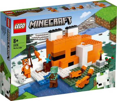 Bauset LEGO Minecraft 21178 LEGOÂ® Minecraft Die Fuchs-Lodge