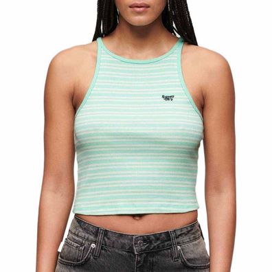 Top Superdry Essential Logo Str Racer Grén