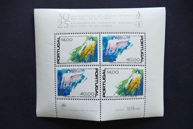 Portugal MiNr. 1422-1423 Block 24 postfrisch** (AL 033)
