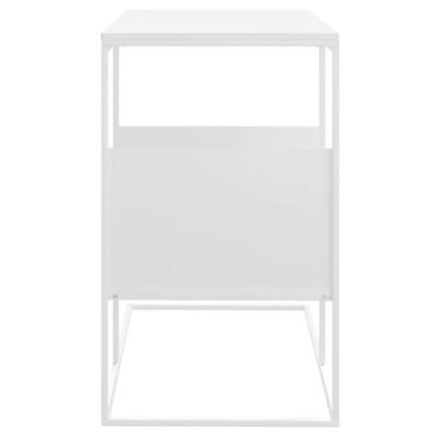 Beistelltisch vidaXL Weiß 55x36x59,5 cm Holzwerkstoff