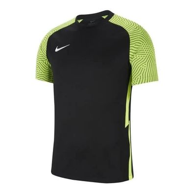 T-Shirt Nike Dri-FIT Strike II Kurzarm Schwarz/Gelb/Weiß