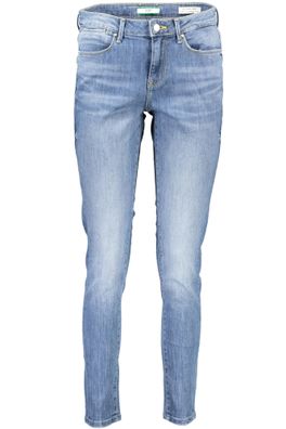 Jeans Guess W1Ra03 Ultra Skinny Blau
