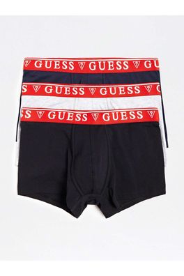 Boxer Guess Triangle Grau, 3er Pack