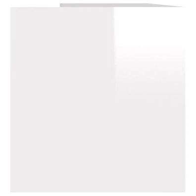 Aufbewahrungsbox vidaXL Weiß 71x34x36 cm fér Vinyl-Schallplatten