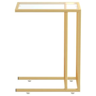 Beistelltisch vidaXL Transparent 50x35x65 cm Gehärtetes Glas
