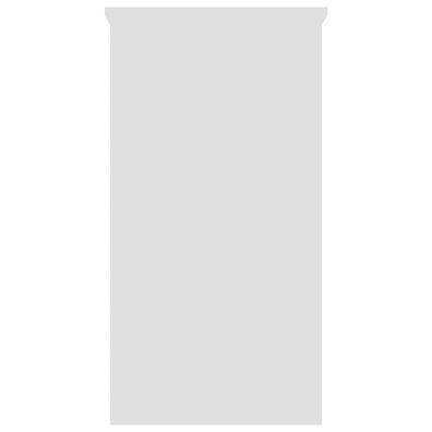 Schreibtisch vidaXL 80x40x75 cm Weiß Holzwerkstoff