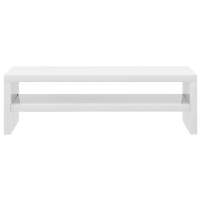 Monitorständer vidaXL Weiß 42x24x13cm Holzwerkstoff