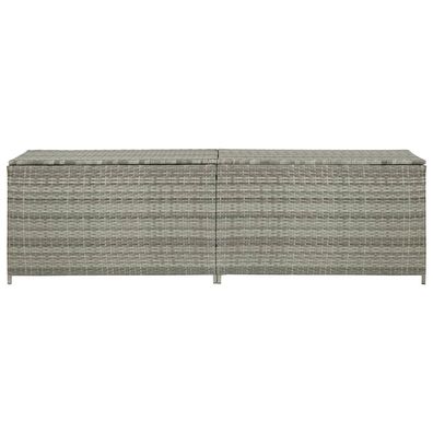 Aufbewahrungsbox vidaXL 200x50x60 cm Grau