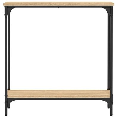 Beistelltisch vidaXL 75x22,5x75 cm Sonoma Eiche