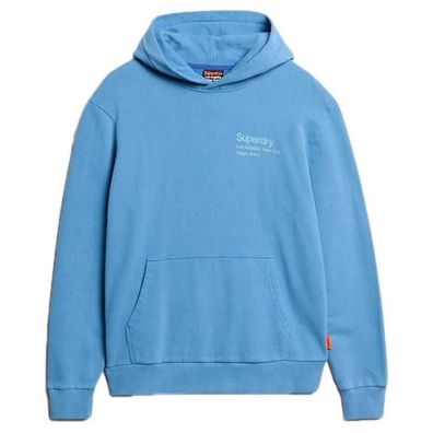 Sweatshirt Superdry Core Logo City Blau Monaco