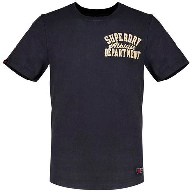 T-Shirt Superdry Vintage Athletic Schwarz