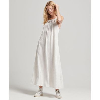 Kleid Superdry W8011411A-39E Slim Fit cru