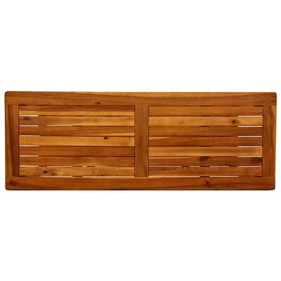 Gartentisch vidaXL 110x40x75 cm Massiv Akazienholz