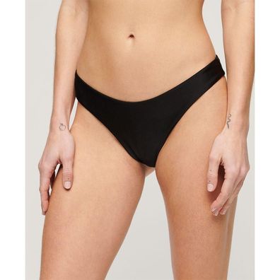 Badehose Superdry W3010387A-02A Schwarzer Brazilian Bikini