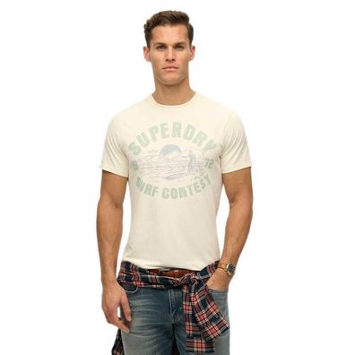 T-Shirt Superdry Lo-Fi Outdoor Beige