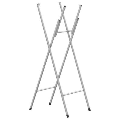 Klappbare Tischbeine vidaXL Silber 45x53x108 cm