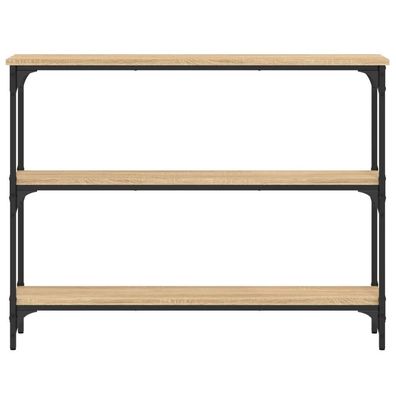 Beistelltisch vidaXL 100x22,5x75 cm Sonoma Eiche