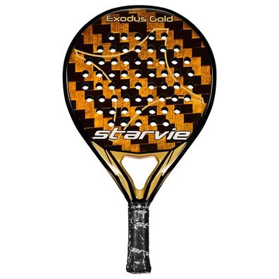 Padelschläger StarVie Exodus Gold Black 2025 - Rund, 0,85 kg