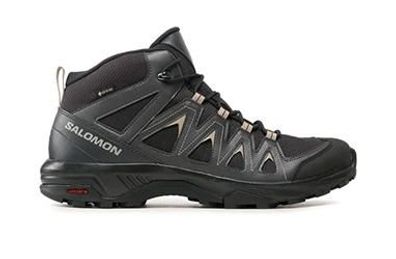 Sportschuhe Salomon X Braze Mid Gtx Schwarz Wanderschuhe